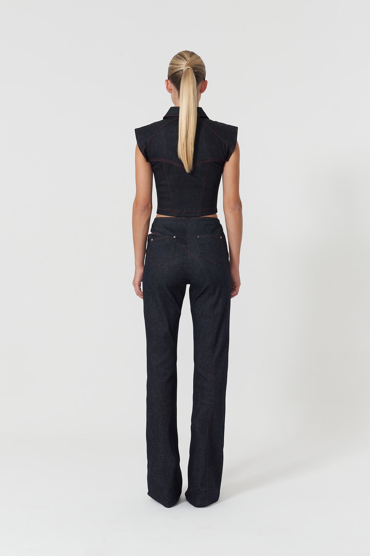 Davidson Cut Out Wide Leg Pants