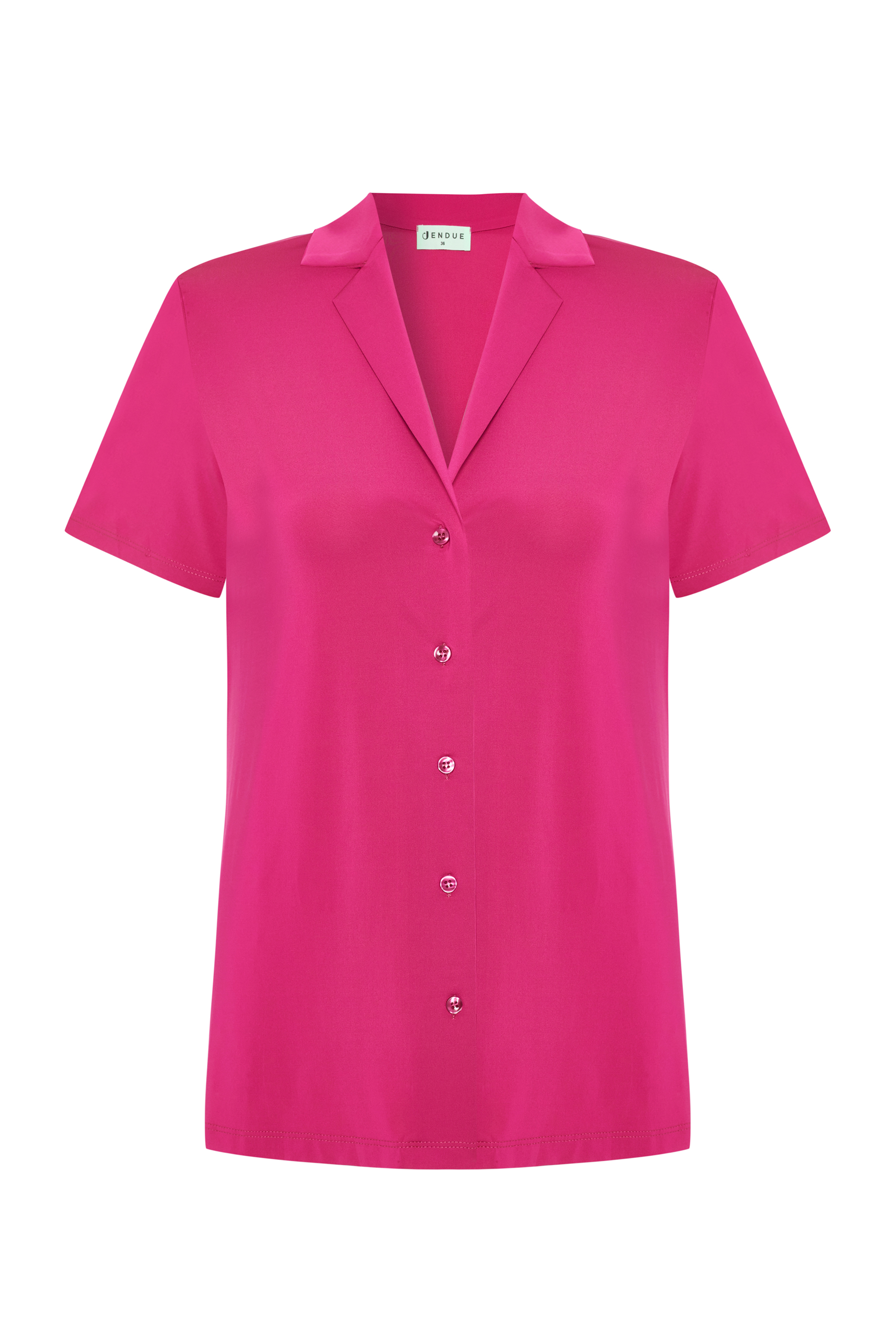 JENDUE A'thira Shirt - Women's Short Sleeve Button-Down 3