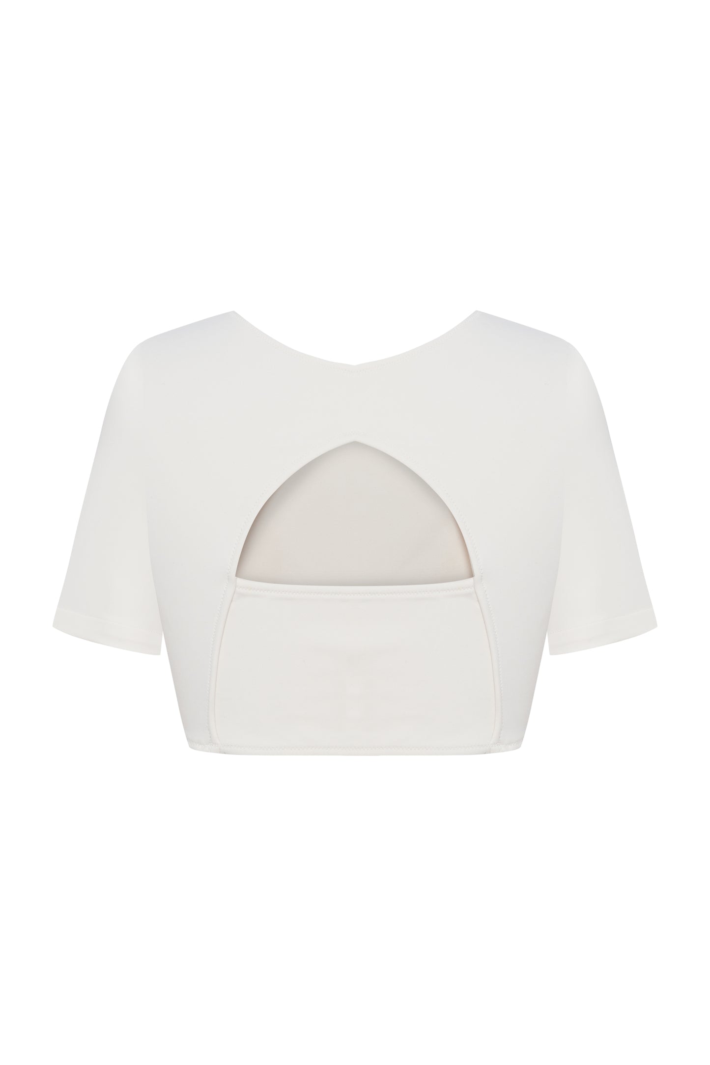 RONNY WHITE JERSEY CROP