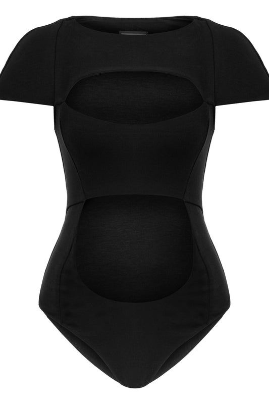 OTARA BLACK BODYSUIT