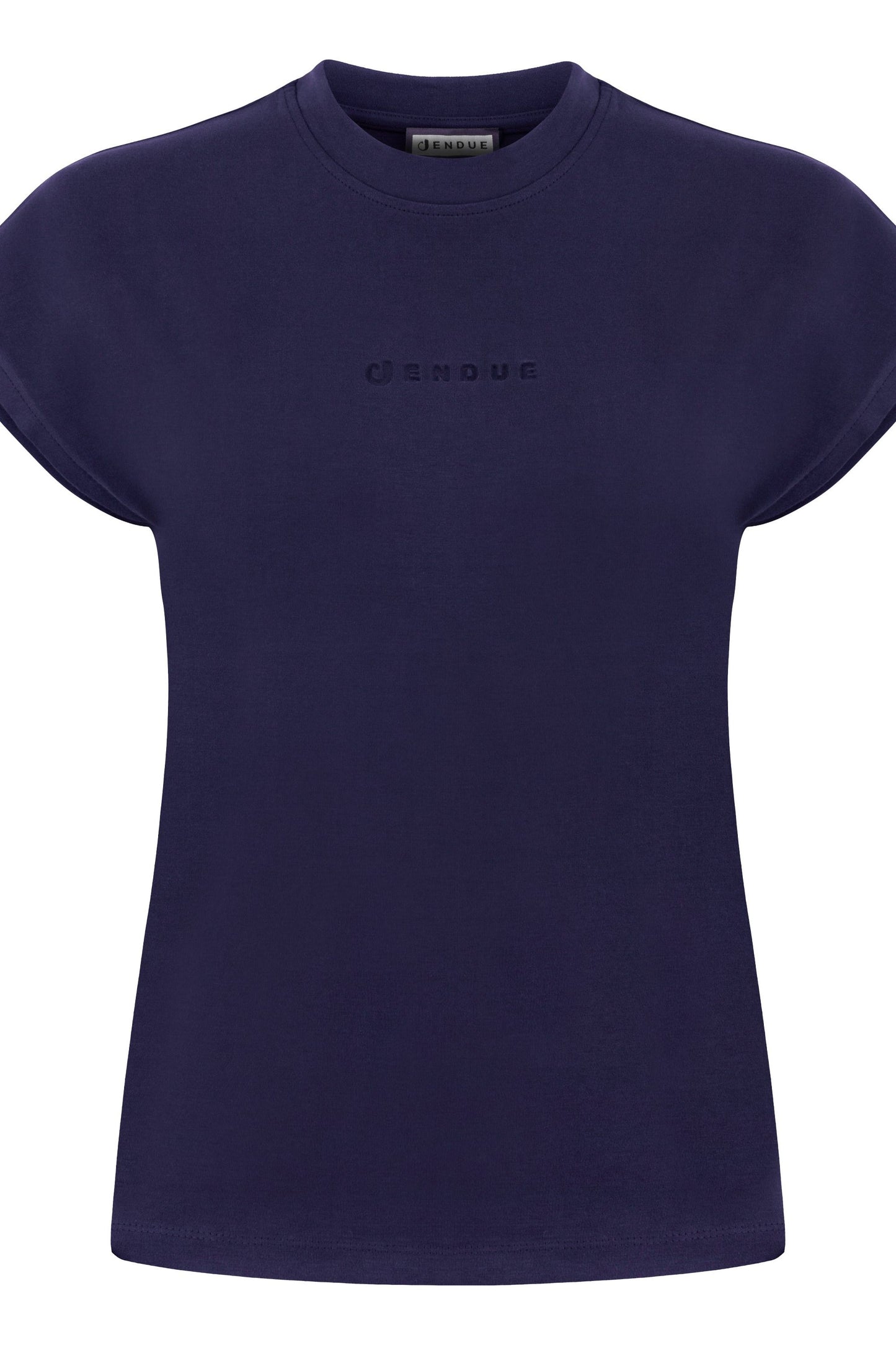 Jendue Oversized Basic Purple T-Shirt