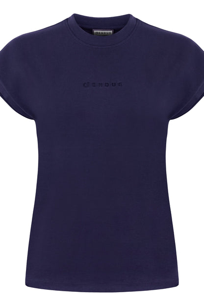 Jendue Oversized Basic Gray T-Shirt