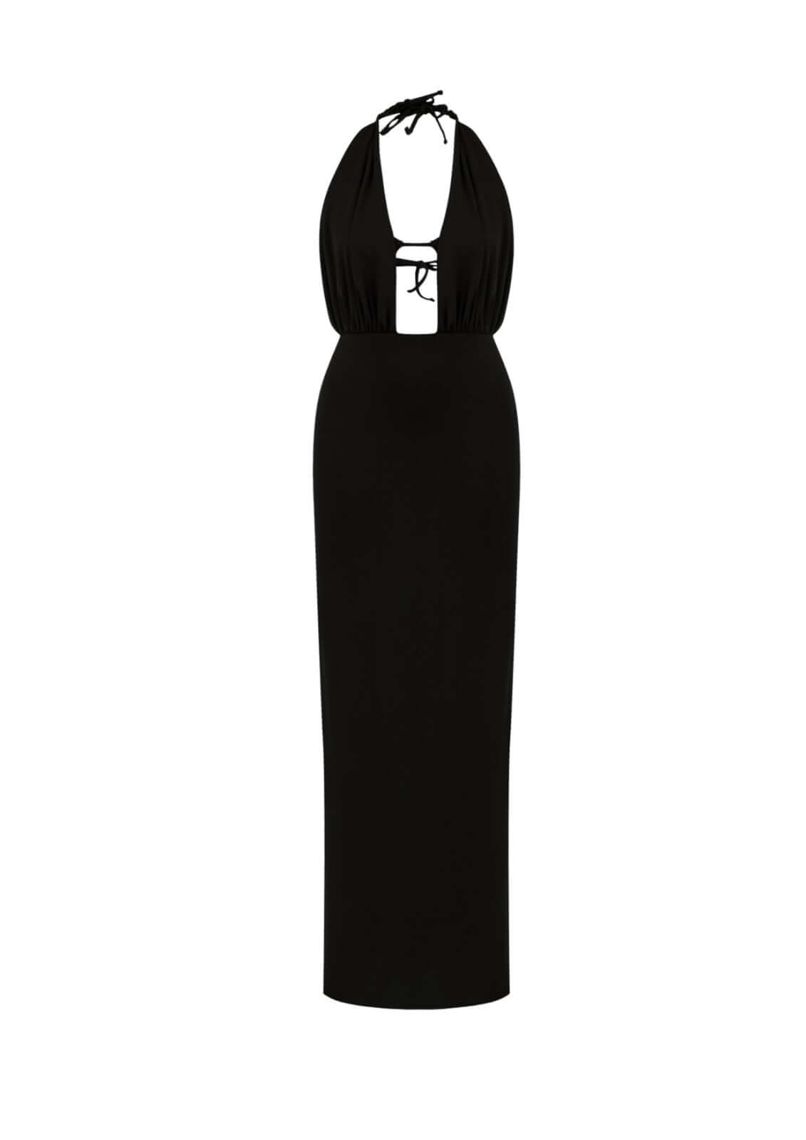 Siena Denim Maxi Dress - Women's Denim Dress