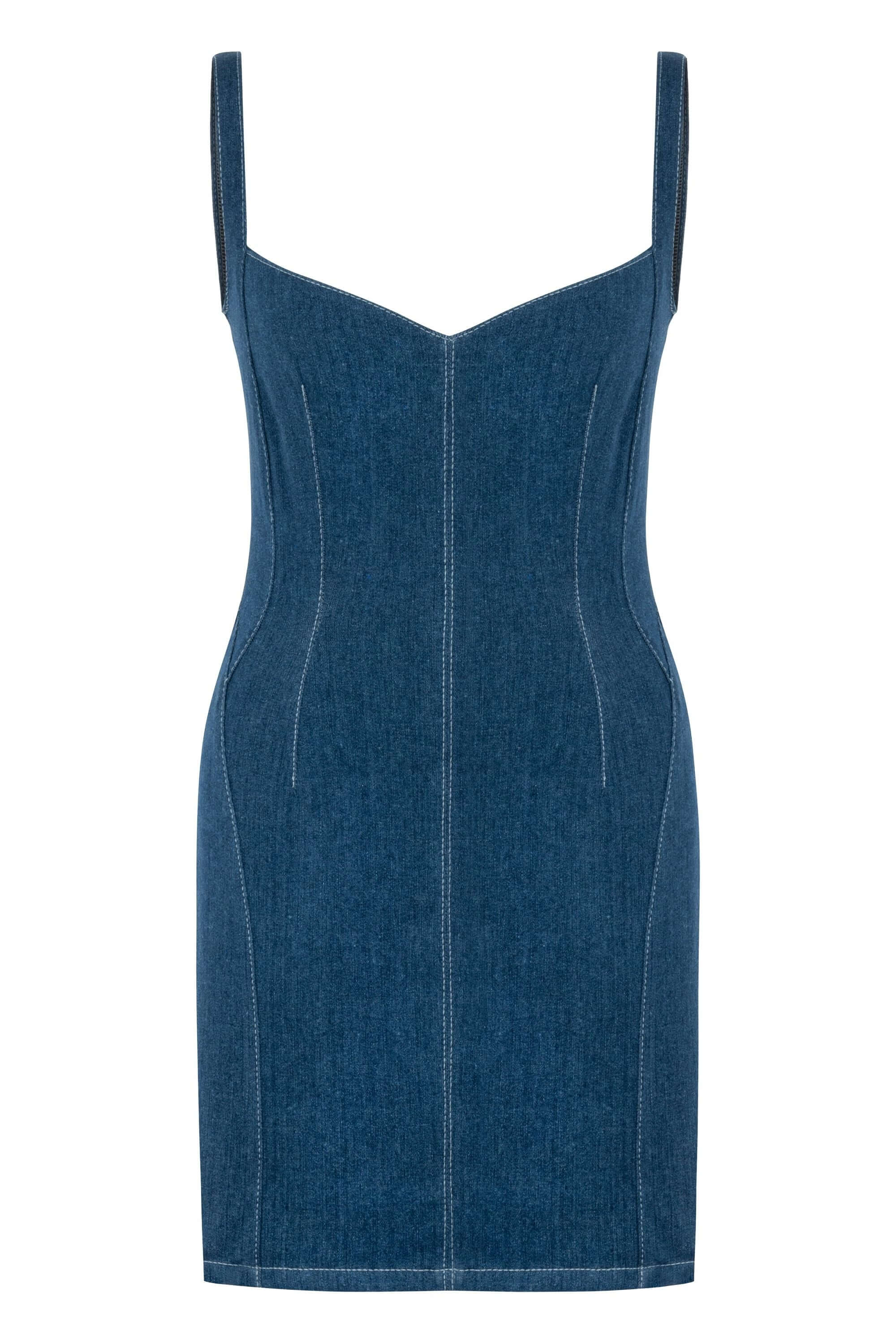 Sosa Denim Mini Dress - Women's Denim Dress